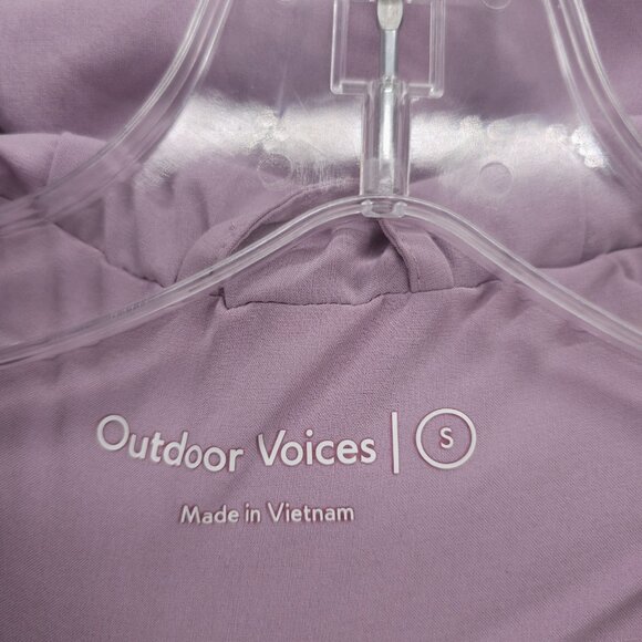 OUTDOOR VOICES Primo Fleece Pullover Camo Hooded SMALL - Missing Drawstring! - Picture 6 of 7